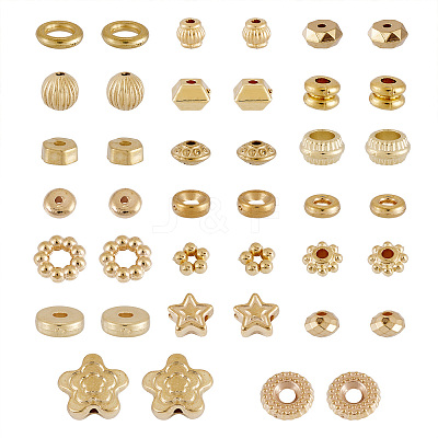 400Pcs 20 Styles CCB Plastic Beads CCB-TA0001-13-1