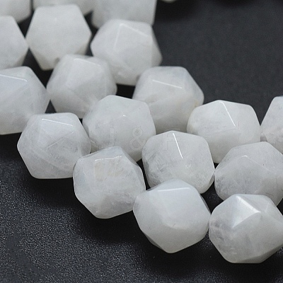 Natural Rainbow Moonstone Beads Strands G-D0013-56-1