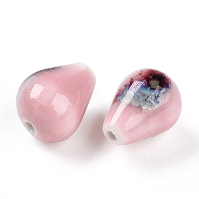 Handmade Porcelain Beads PORC-N008-05H-1