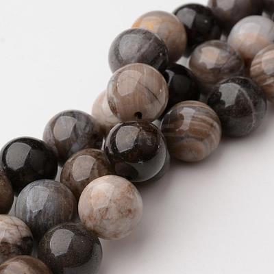 Natural Quartz Round Beads Strands G-K103-8mm-1