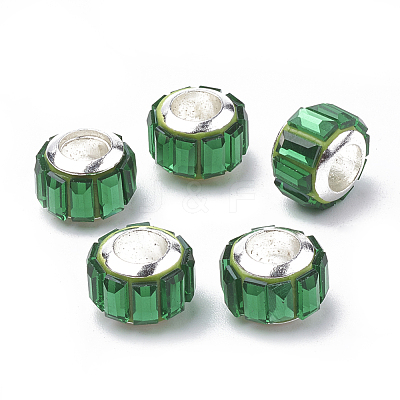 Glass European Beads GPDL-S039-02B-1