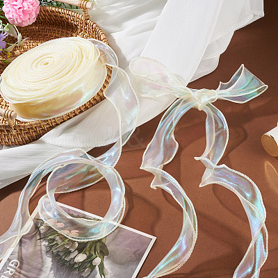 Polyester Lace Trim DIY-TAC0010-49D-1