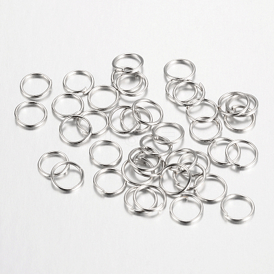 Iron Open Jump Rings IFIN-A018-6mm-P-NF-1