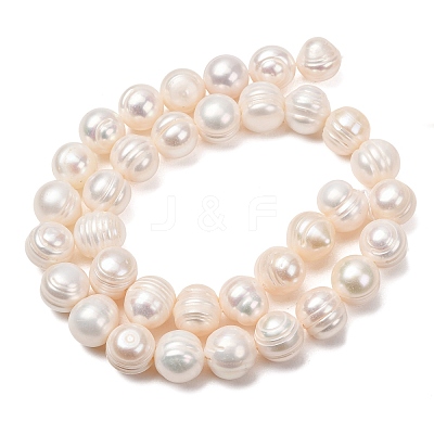 Natural Cultured Freshwater Pearl Beads Strands PA-CBABE82-09A-1