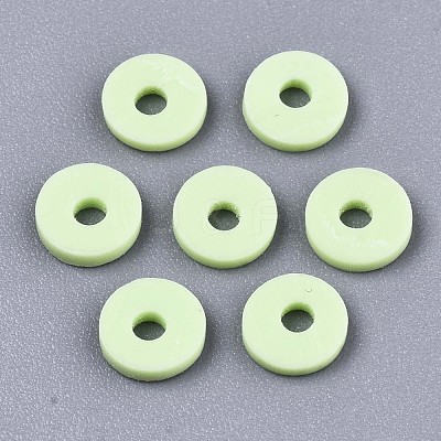 Handmade Polymer Clay Beads X-CLAY-Q251-8.0mm-80-1