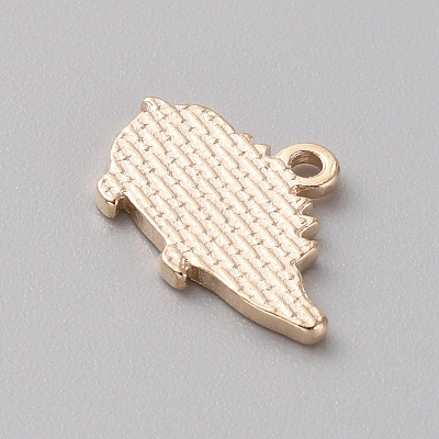 Thanksgiving Day Alloy Enamel Pendants PALLOY-WH0107-02J-KCG-1