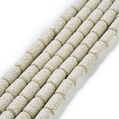 Natural Lava Rock Beads Strands G450-B05-1