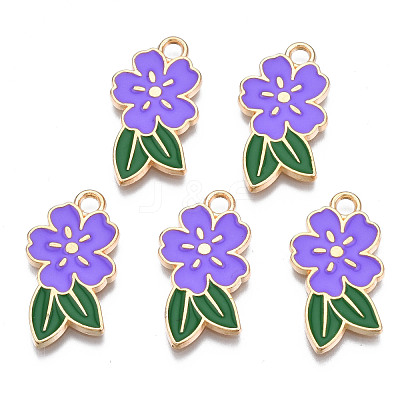 Alloy Enamel Pendants ENAM-Q446-002C-RS-1