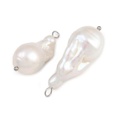 Natural Freshwater Pearl Keshi Pearl Pendants STAS-D378-05P-1