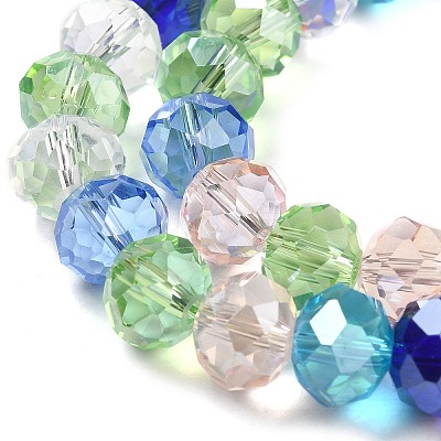 Glass Beads Strands EGLA-A034-M10mm-46-1