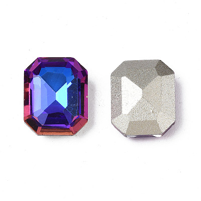 Pointed Back Glass Rhinestone Cabochons MRMJ-N027-007-A03-1
