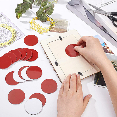 Hot Melting Acrylic Pre-cut Double Sided Acrylic Adhesive Dots Foam Tape DIY-WH0096-40-1