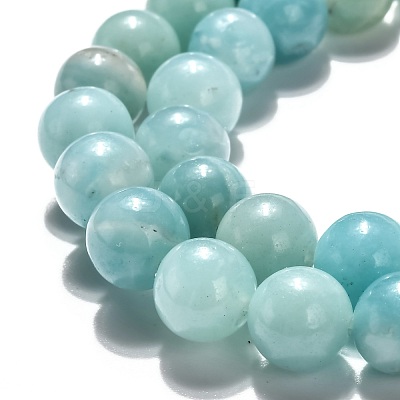 Natural Amazonite Beads Strands Grade A+ X-G-J388-01-1