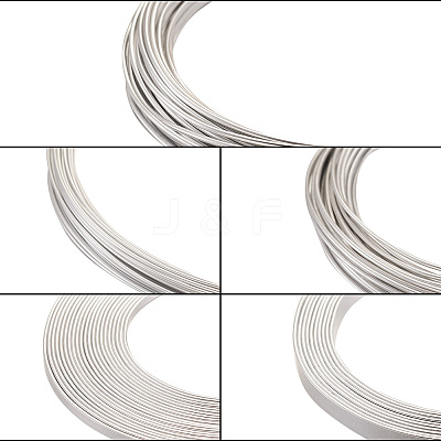 5 Rolls 5 Style Aluminum Craft Wire AW-CD0001-02-1