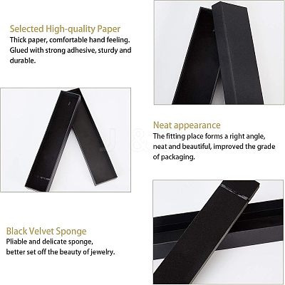 Paper Cardboard Jewelry Boxes LS-CBOX-NB0001-11-1