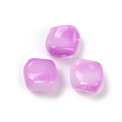 Transparent Glass Beads DGLA-E004-08E-1
