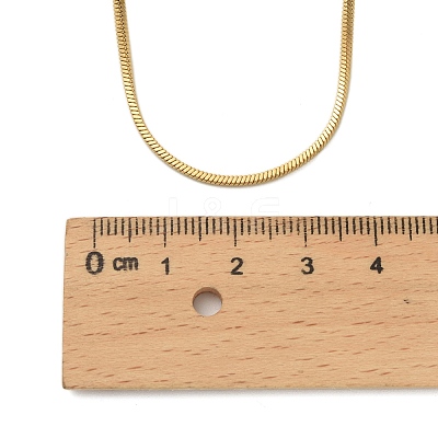 1.6MM 304 Stainless Steel Snake Chain Long Necklaces LS-NJEW-A049-02G-1