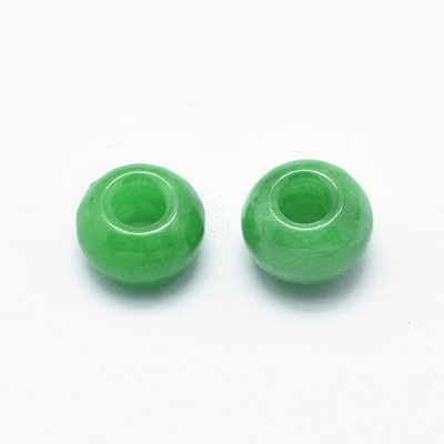 Natural Myanmar Jade/Burmese Jade Beads G-F581-14-1