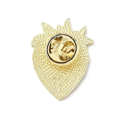 Strawberry Enamel Pins JEWB-C045-01C-G-1