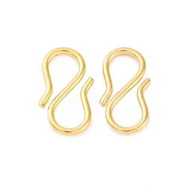 304 Stainless Steel S-Hook Clasps STAS-R157-02G-1