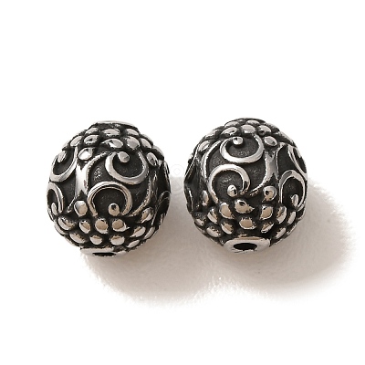304 Stainless Steel Beads SA-CBA9DCB-24AS-1