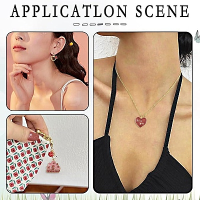 15Pcs 15 Styles Alloy Pendants ENAM-YW0006-84-1