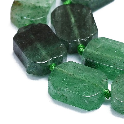 Natural Green Strawberry Quartz Beads Strands G-K245-J03-D01-1