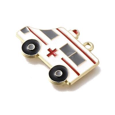 Medical Theme Alloy Enamel Pendants FIND-G090-02G-01-1