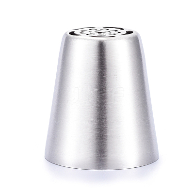 Non-Tarnish Flower Stainless Steel Russian Piping Tips DIY-D036-03P-1