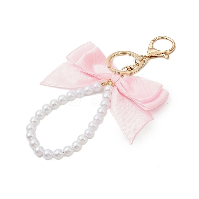 Imitated Pearl Acrylic Keychain KEYC-JKC01006-1