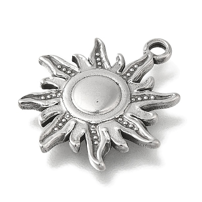 Anti-Tarnish 304 Stainless Steel Pendants X-STAS-Z092-01AS-02-1