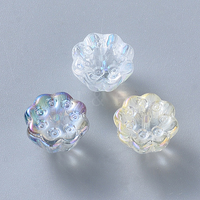 Transparent Glass Beads GLAA-T016-35-1