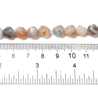 Natural Botswana Agate Beads Strands G-K382-A14-02-1