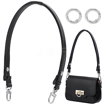 1Pc PU Leather Shoulder Straps AJEW-PH0001-49A-1