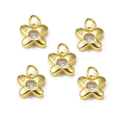 Glass Charms KK-E068-VB220-1