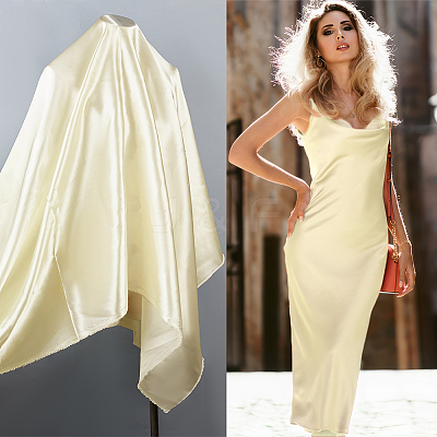 Polyester Satin Fabric OCOR-WH0082-214C-1