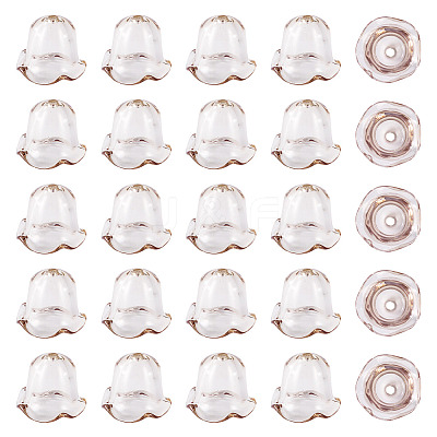 30Pcs Acrylic Bead Caps for Wind Chimes Making TACR-TA0001-69E-1