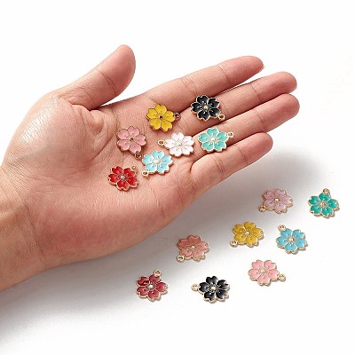 Alloy Enamel Pendants ENAM-S121-115-1