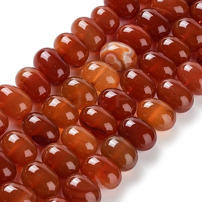 Natural Agate Beads Strands G-G021-03A-06-1