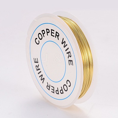 Round Copper Jewelry Wire X-CWIR-CW0.5mm-07-1