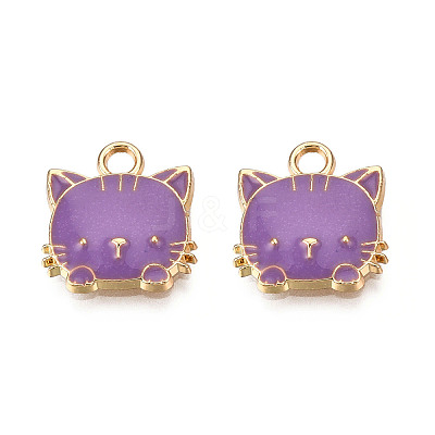 Eco-Friendly Zinc Alloy Pendants LS-ENAM-R051-01-07G-NR-1