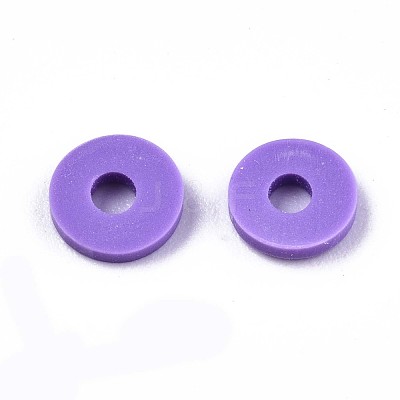 Handmade Polymer Clay Beads CLAY-Q251-8.0mm-42-1