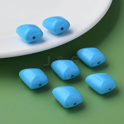 Opaque Acrylic Beads MACR-S373-15A-A09-1