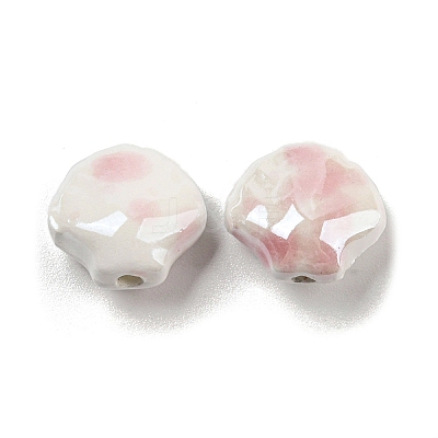 Shell Shape Handmade Porcelain Beads X1-PORC-E022-01A-1