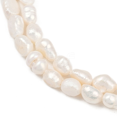 Natural Cultured Freshwater Pearl Beads Strands PEAR-P064-20H-02A-1