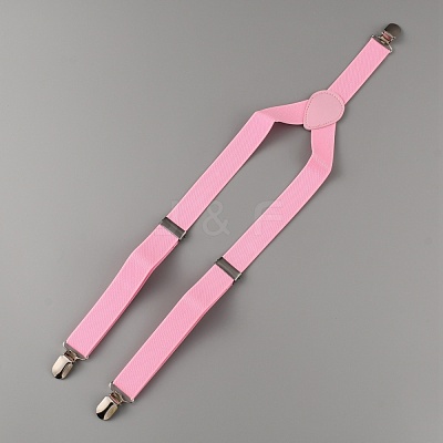 Adjustable Polyester Y-Shaped Heavy Duty Suspenders AJEW-WH0307-23E-1
