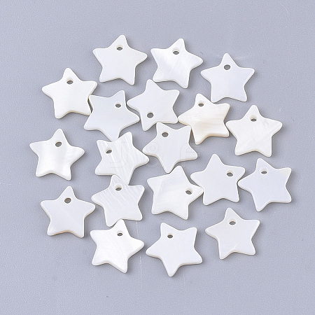 Freshwater Shell Pendants LS-X-SHEL-S276-60A-1
