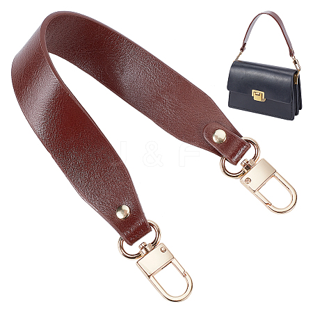 Cowhide Wide Bag Handles FIND-WH0033-18KCG-1