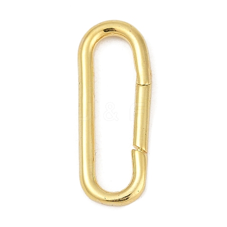 Brass Spring Gate Rings KK-S527-01G-A-1