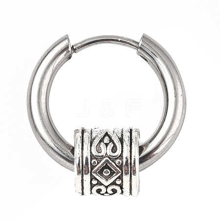304 Stainless Steel Hoop Earrings STAS-B030-05-1